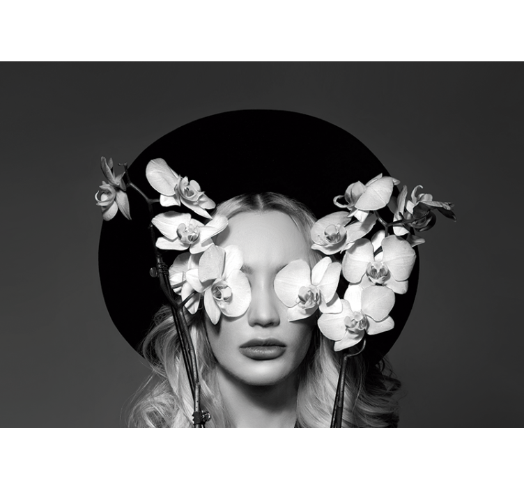 꽃 벽 벽화 난초의 우아함 - TenStickers