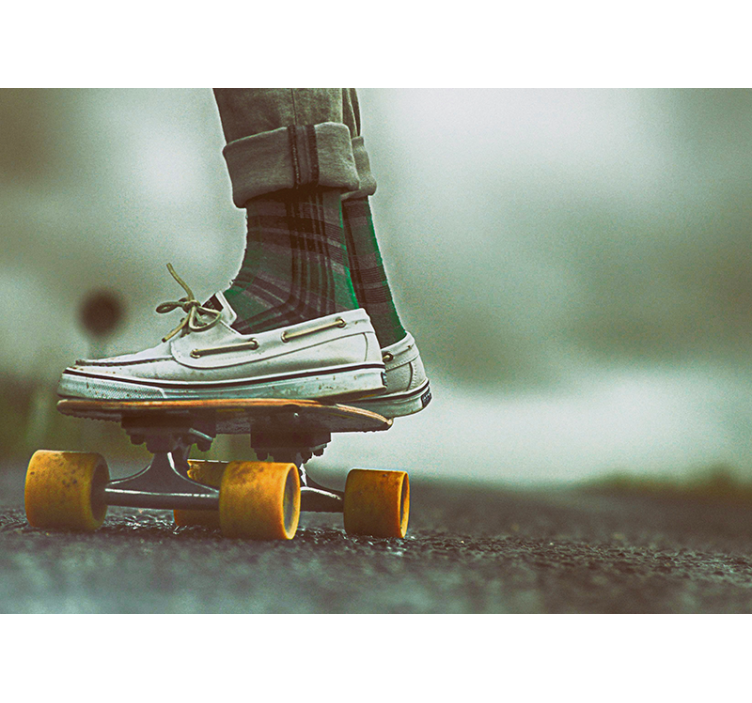 Murales de arte urbano 멋진 스케이트보드 스타일 - TenStickers