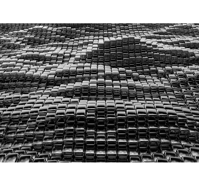 벽돌 세포 3d 벽 벽화 - TenStickers