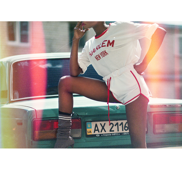 Murales para personas 할렘 스타일 포즈 - TenStickers