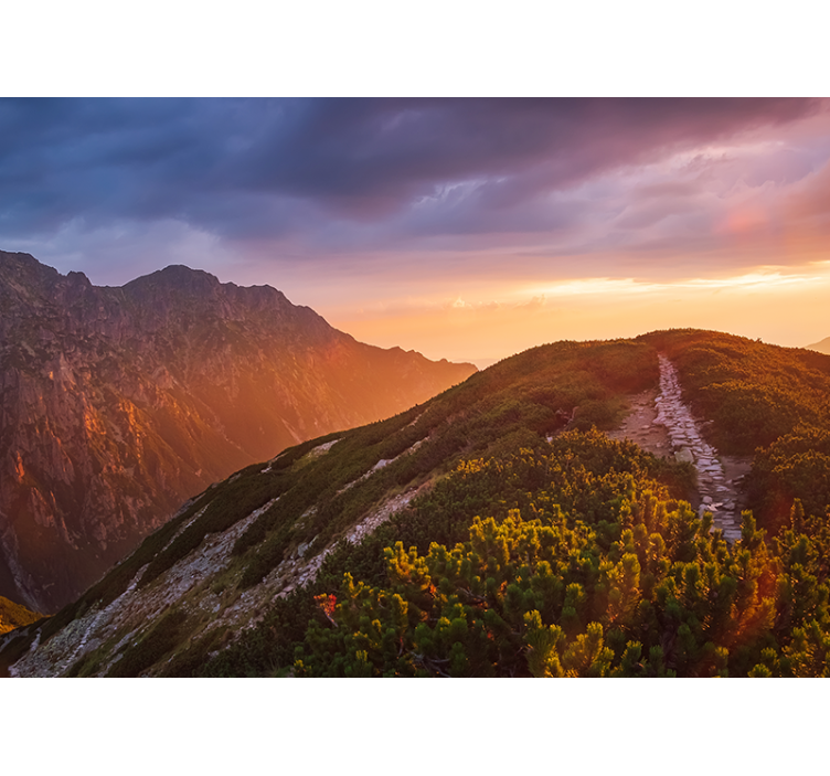 산 벽 벽화 그랜드 마운틴 트와일라잇 - TenStickers