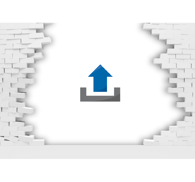 동물 벽 벽화 북극곰 수중 모습 - TenStickers