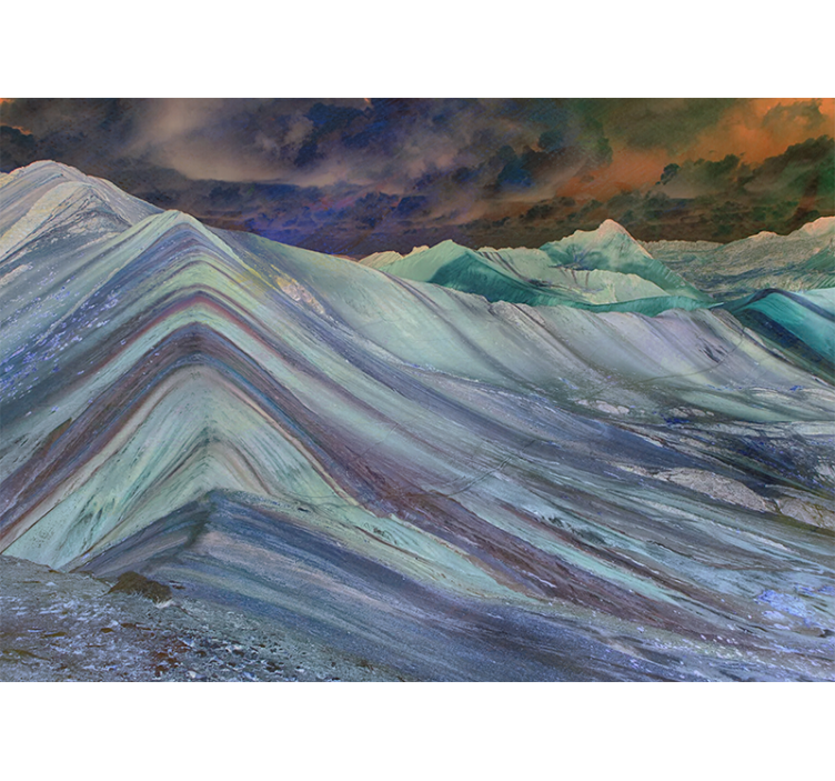 풍경 벽 벽화 산악 지형 형성 - TenStickers