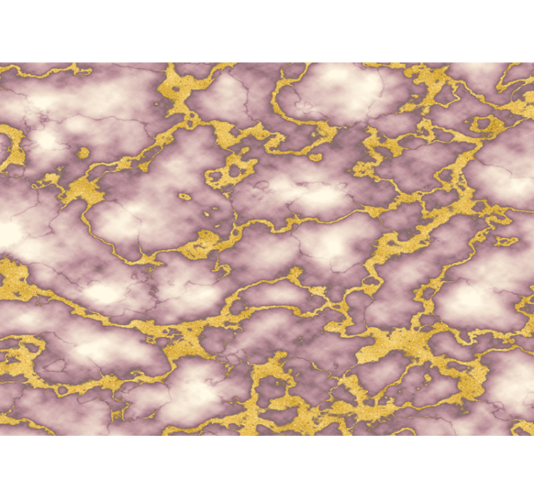 질감과 패턴 벽 벽화 유기농 대리석 효과 - TenStickers