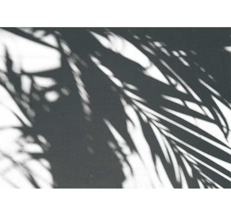 실루엣 야자수 그늘 벽 벽화 - TenStickers