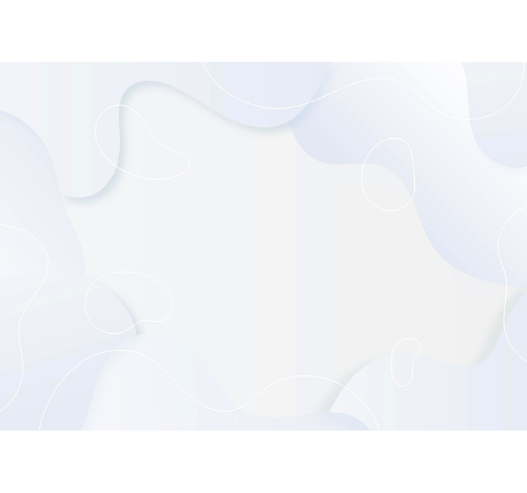 흰색 추상 배경 결혼 벽 벽화 - TenStickers