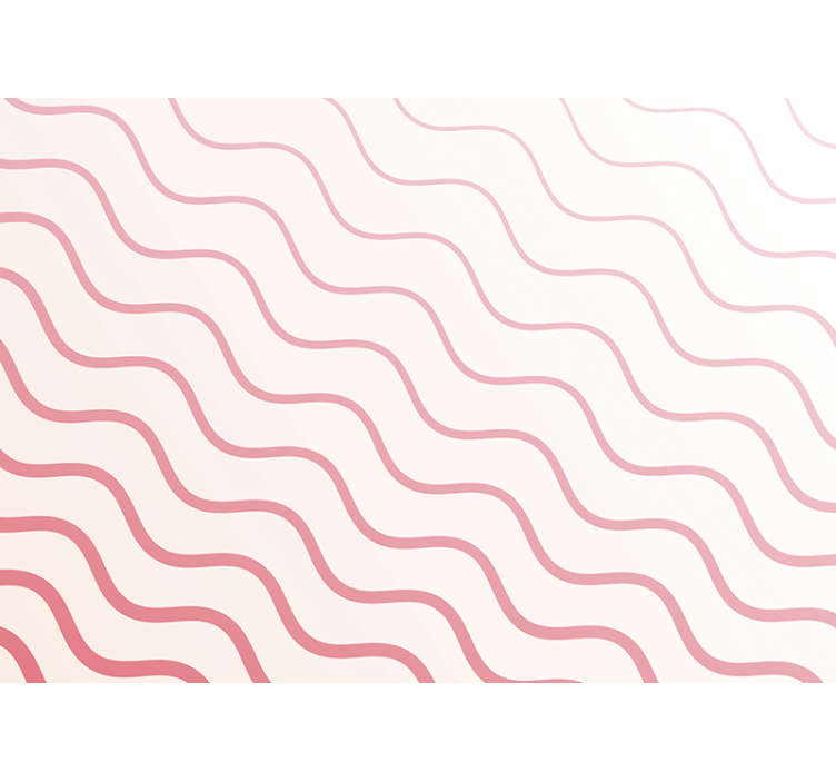 질감과 패턴 벽 벽화 흐르는 파도 패턴 - TenStickers