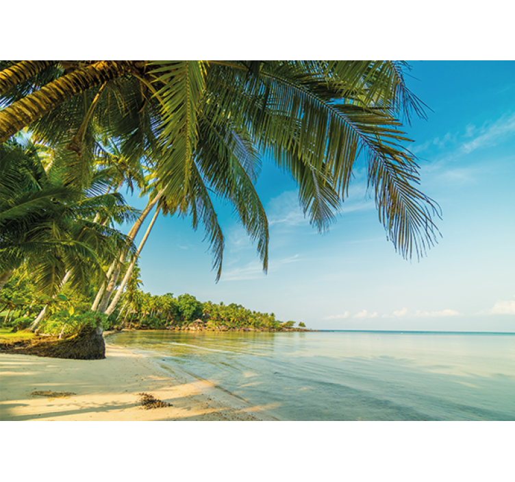 포토 뮤럴 자연 평화로운 해변 풍경 - TenStickers