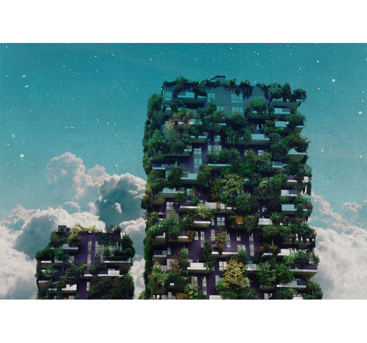 포토 뮤럴 자연 수직 정원 - TenStickers