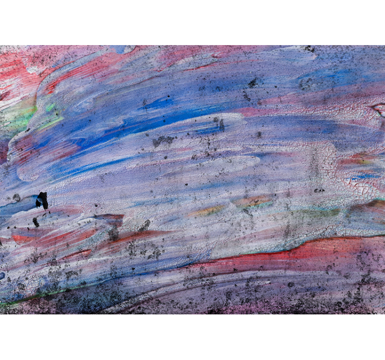 초록 벽 벽화 역동적인 색상 소용돌이 - TenStickers