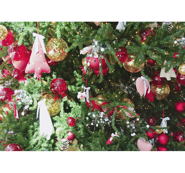 크리스마스 벽화 즐거운 홀리데이 장식 - TenStickers