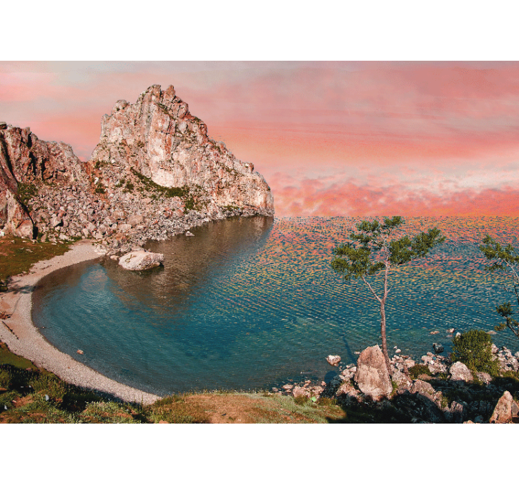 풍경 벽 벽화 평화로운 바다 전망 - TenStickers