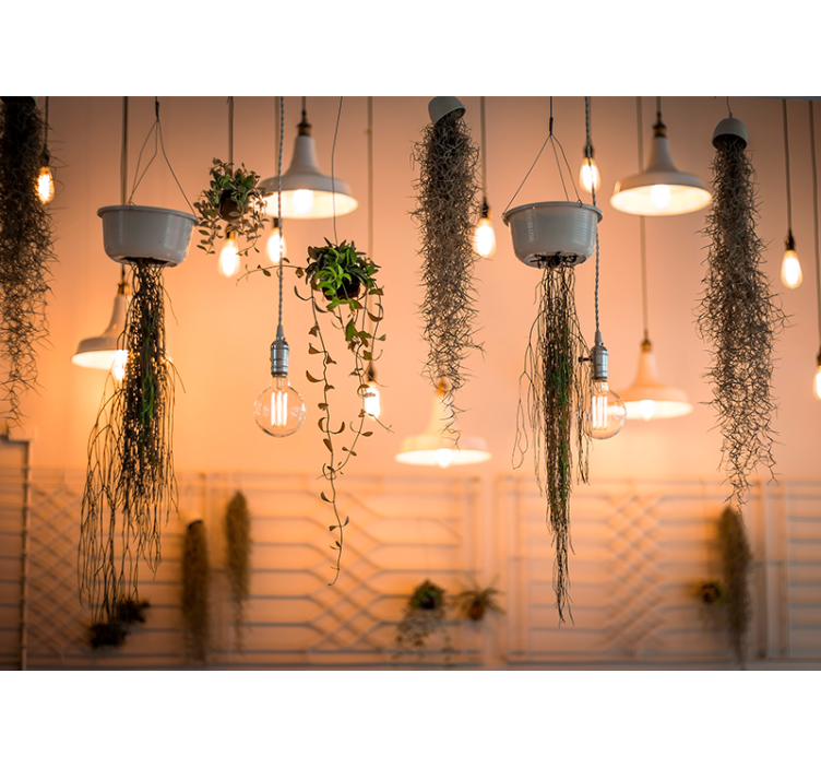 포토 뮤럴 자연 걸이식 녹색 장식 - TenStickers