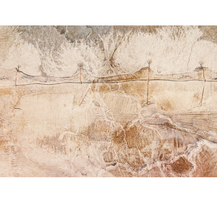 돌담 벽화 자연 질감 디자인 - TenStickers