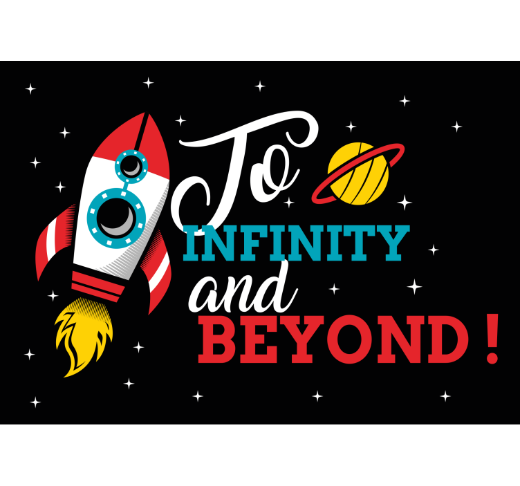 판타지 벽 벽화 로켓 우주 모험 - TenStickers