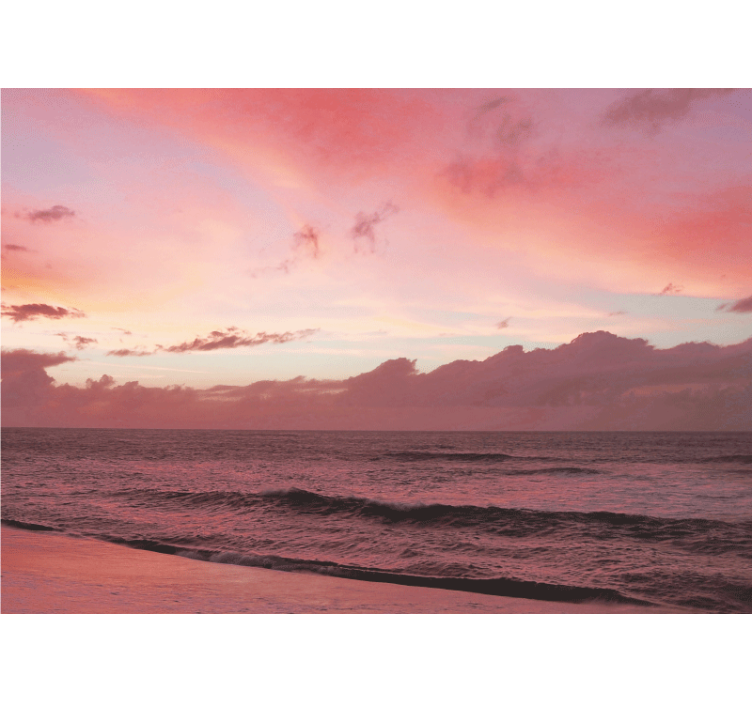 포토 뮤럴 자연 평화로운 바다 경치 - TenStickers