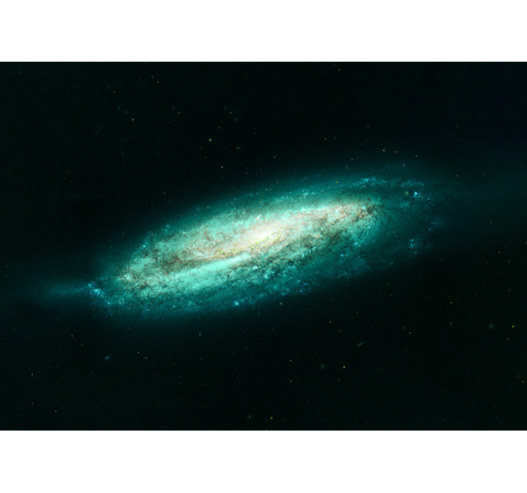 벽화 공간 은하 나선 형성 - TenStickers