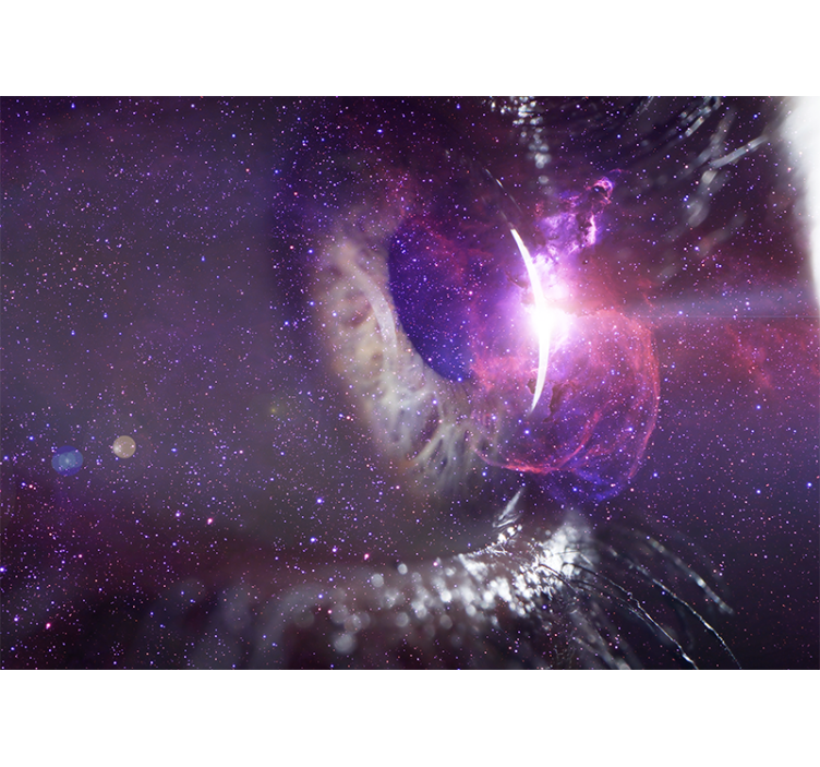 벽화 공간 우주적 시선의 관점 - TenStickers