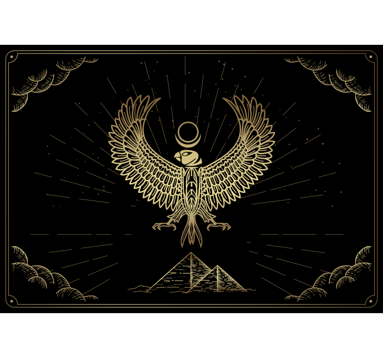 동물 벽 벽화 독수리 엠블럼 디자인 - TenStickers