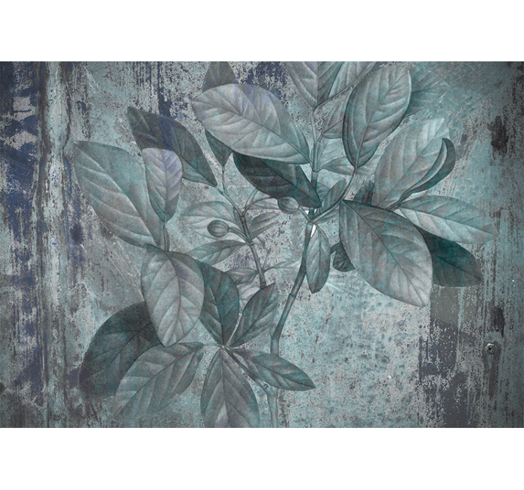 포토 뮤럴 자연 새싹이 돋는 푸르름 - TenStickers