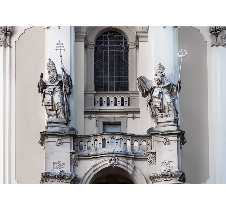 포토 뮤럴 클래식 아트 왕의 동상 - TenStickers