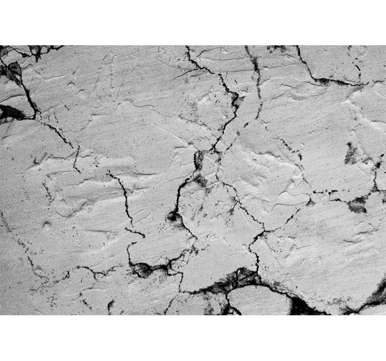 금이 간 대리석 벽 벽화 - TenStickers