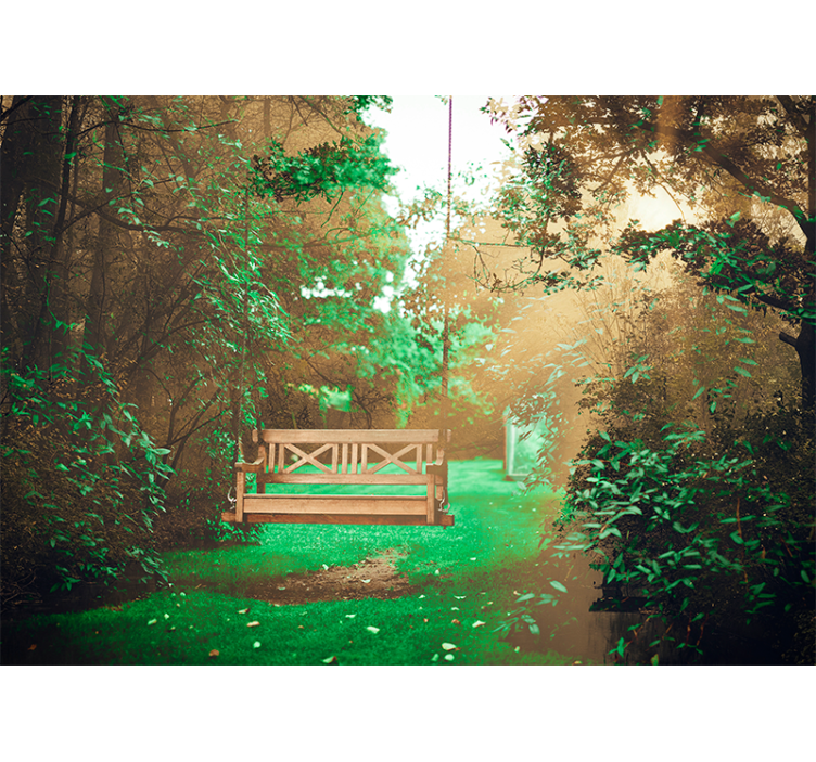 포토 뮤럴 자연 고요한 정원 탈출 - TenStickers