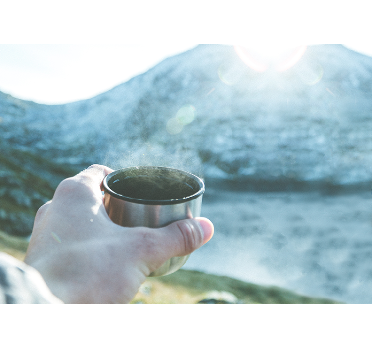 Murales para personas 음료를 들고 있는 손 - TenStickers