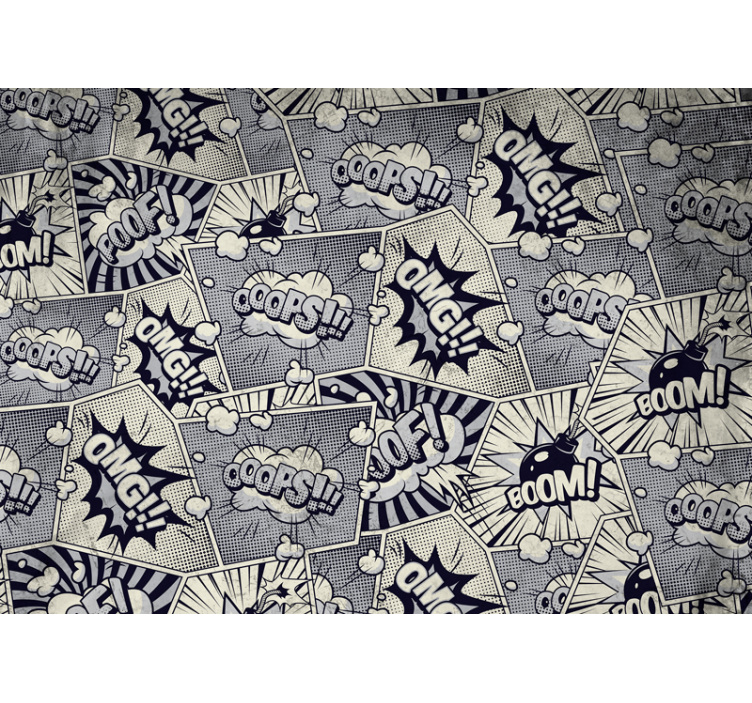 Murales de arte urbano 만화 효과음 - TenStickers