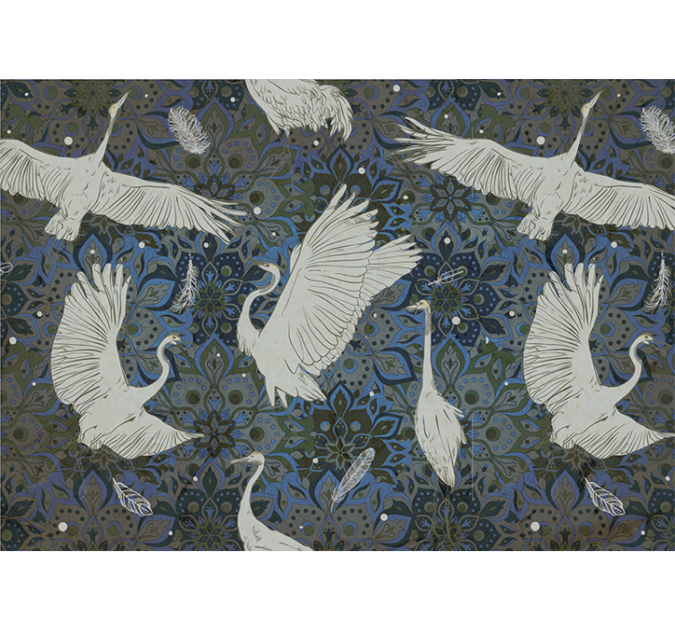 동양풍 장식품 추상 벽화 - TenStickers