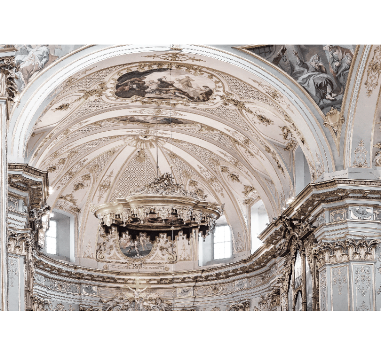 포토 뮤럴 클래식 아트 화려한 천장 디자인 - TenStickers