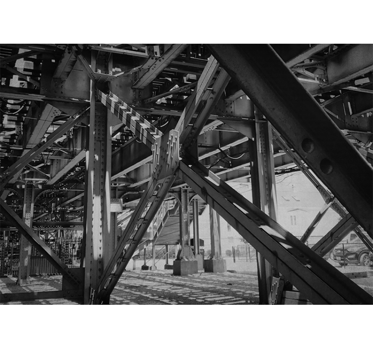 도시와 국가 벽 벽화 도시 구조 디자인 - TenStickers