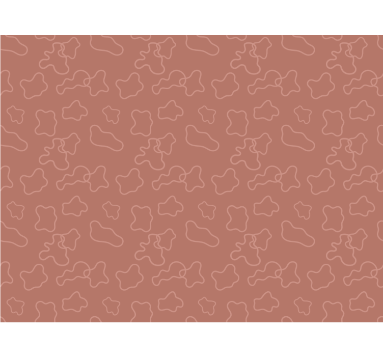 질감과 패턴 벽 벽화 자연 형태 배열 - TenStickers