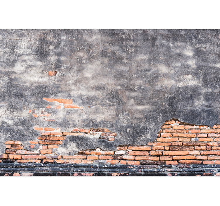 벽화 벽돌 그런지 벽 - TenStickers