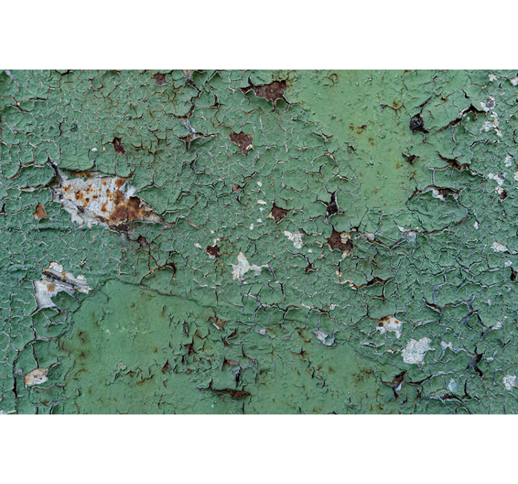 다른 질감과 패턴 벽 벽화 녹슬은 갈기가 난 금속 - TenStickers