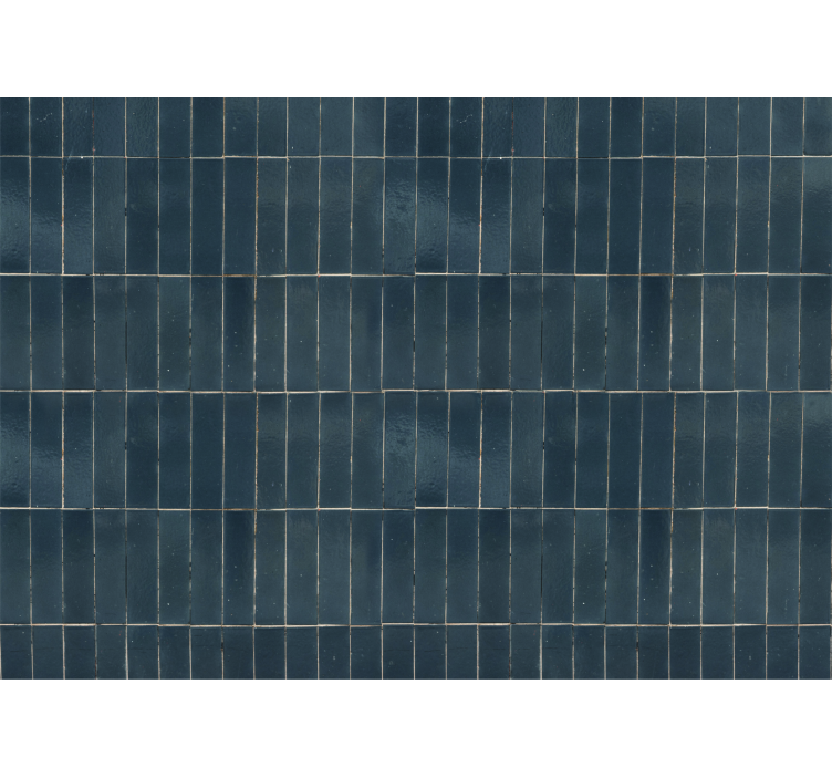 벽화 화장실 회색 타일 - TenStickers