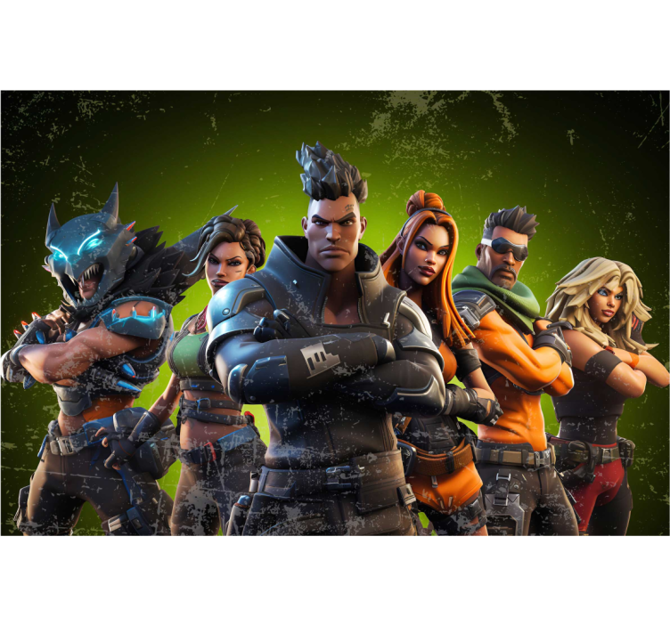 벽화 청소년 침실 전설적인 캐릭터전설적인 캐릭터들 - TenStickers