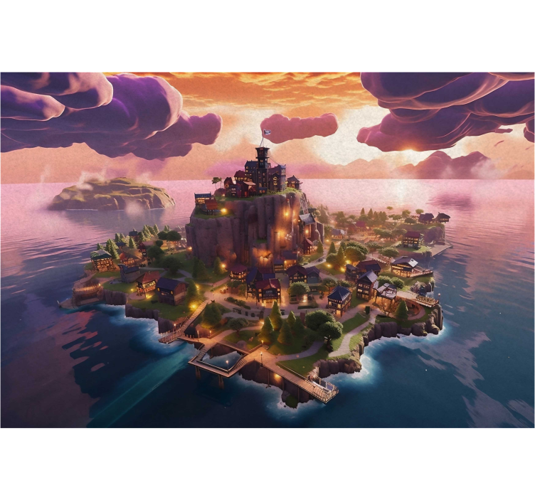 벽화 청소년 침실 세계여기는 아름다운 세계입니다. 바다, 산맥, 들판, 그리고 숲으로 이루어져 있습니다. 여기는 여러 - TenStickers