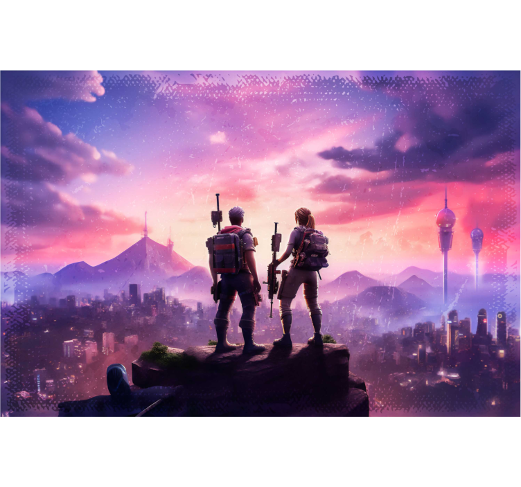 벽화 청소년 침실 어드벤처어드벤처 (애드벤쳐) - TenStickers