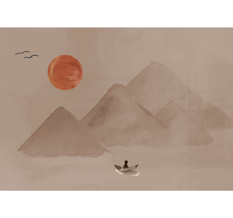 벽면 벽화 일본의 분위기 - TenStickers