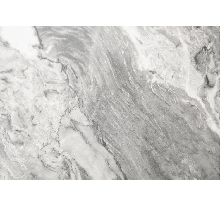 천연 회색 대리석 벽 벽화 - TenStickers