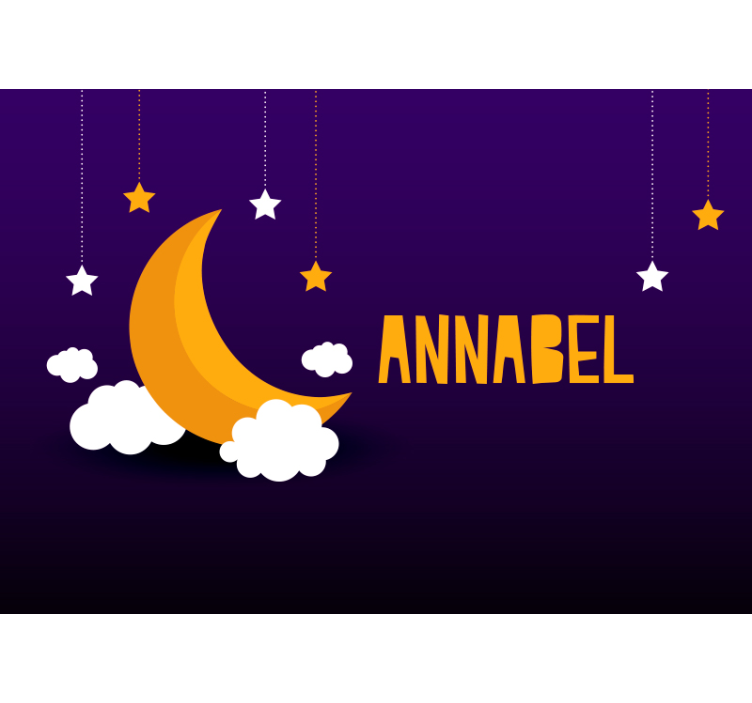 어린이 침실 벽 벽화 천체와 별자리 - TenStickers