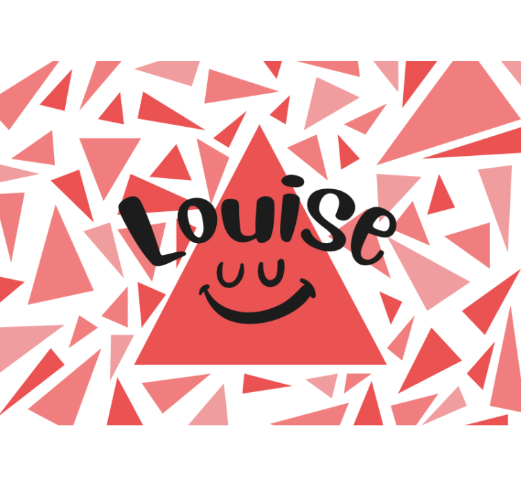 문구 벽 벽화 맞춤형 이름 디자인 - TenStickers