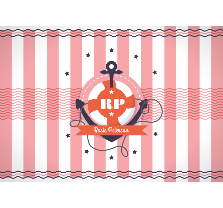 맞춤형 벽 벽화 개인화된 항해 디자인 - TenStickers