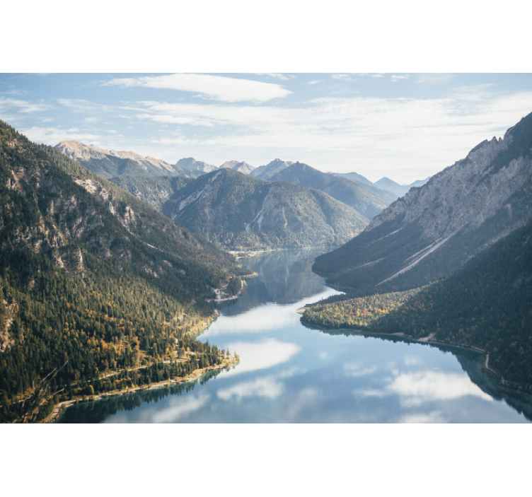 풍경 벽 벽화 장엄한 산 전망 - TenStickers