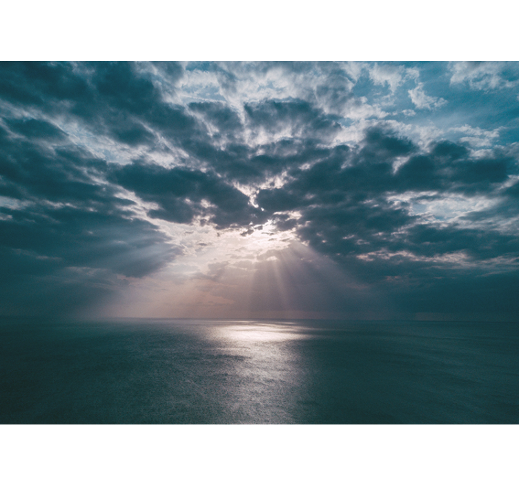 포토 뮤럴 자연 해양 광선 - TenStickers