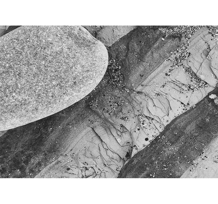 돌담 벽화 추상적인 돌 표면 - TenStickers