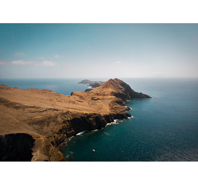 풍경 벽 벽화 해안 산 전망 - TenStickers