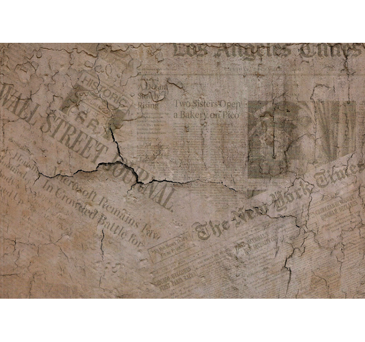 다른 질감과 패턴 벽 벽화 오래된 질감 - TenStickers