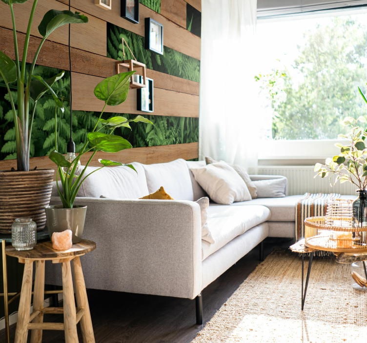 포토 뮤럴 자연 풍성한 녹음층 - TenStickers